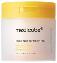 Medicube Kojic Acid Turmeric Pad Almofadas Tônicas 70 Uni
