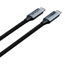 Cabo FTX CT-C160-PU31-CMCM2-AG2 - USB-C/USB-C - 2 Metros - Preto