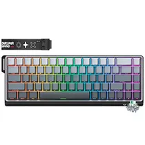 Teclado Gamer Magnético Onikuma G69 USB / RGB / Inglês - Cinza