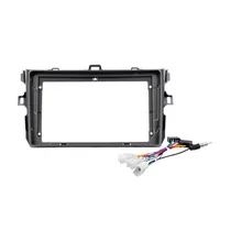 Moldura p/ Painel Toyota Corolla 2008/2013 9" Chicote Kit Completo