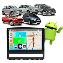 Multimidia/ Multimedia/ Stereo PNT Fiat Strada/ Palio (06-12) 9" And 14 2GB/ 64GB Quadcore Carplay+And Auto
