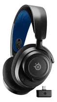 Auricular Steelseries 61745 Arctis Nova 7P Gen 2 Wireless Playstation 2.4GHZ/ BT/ 38H/ 360°/ Whi