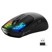 Mouse Gamer Attack Shark X5 RGB Sem Fio - Preto