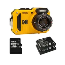 Camera Kodak Pixpro Yellow WPZ2 Waterproof (YL6) X2 Bat+16GB