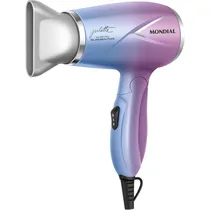 Secador de Cabelo Mondial Juliette SCT-JU-03 - 1200W - Bivolt - Rosa e Azul