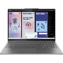 Notebook 2 Em 1 Lenovo Yoga 7I 83JT0047US 16" Touchscreen Intel Core Ultra 7 256V 16 GB 512 GB SSD - Luna Grey