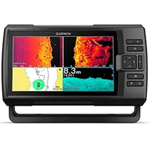 Rastreador GPS Garmin Striker Vivid 9SV 9" - Preto + Transductor Sonar (010-02554-01)