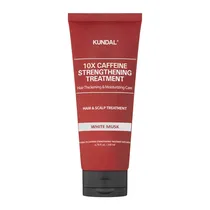 Máscara de Tratamento Kundal Caffeine Strengthening Treatment White Musk 200ML