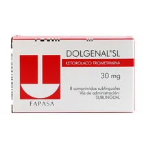 Dolgenal SL 30 MG - 8 Comprimidos