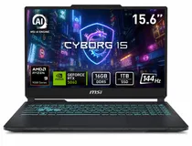 MSI NB Cyborg 15 B2HWFKG-006US R9-270 16/1TB 15.6" W11 RTX5060 8GB