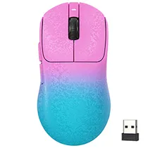 Mouse Gamer Ajazz AJ199 Nacodexx Wireless - Rosa / Azul (989315)