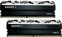 Memória G-Skill Sniper X 32GB (2 X 16GB) DDR4 3200MHZ F4-3200C16D-32GSXWB