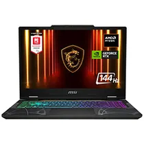 Notebook Gamer MSI Cyborg A15 Ai B2HWEKG-071US AMD Ryzen 7 260 Tela Full HD 15.6" / 16GB de Ram / 512GB SSD / WIN11HOME / Geforce RTX5050 8GB - Odyssey Cinza (9S7-15QL42-071)