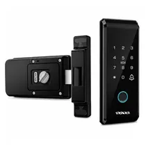 Fechadura Digital Satellite SL-61 Biométrica - Preto