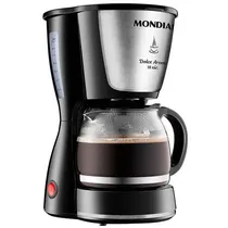 Cafetera Mondial Dolce Arome C-30-18X para Hasta 18 Tazas 220V - Negro/Plata