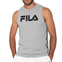 Remeramusculosa Masculina Fila Atie Light G Marga Gris L