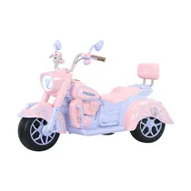 Moto Elétrica Infantil com Tematica Cor Rosa Mod 445B