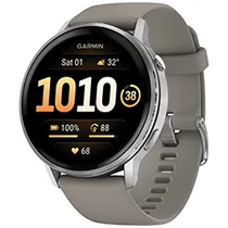 Relógio Smartwatch Garmin Venu 4 - Prata / Cinza (010-03014-01)