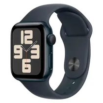 Apple Watch Se 2 MXE73LL/A Caixa Alumínio 40MM Meia Noite - Esportiva Meia Noite s/M
