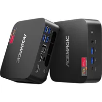 Mini PC Acemagician Matrix Mini M1 AMD Ryzen 7 7735HS 24 GB LPDDR5 1 TB SSD - Preto