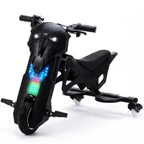 Triciclo EléTrico Audisat Moto TE-8MX 8" Bluetooth Speaker - Preto