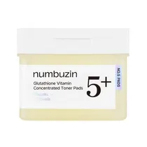 Pads Numbuzin No.5+ Glutathione Vitamin Concentrated Toner Pads de 70 Unidades
