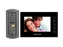 Vídeo Porteiro Megastar DP-728 Tela Colorida 7" com Visão Noturna Bivolt - Preto