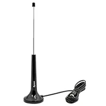 Antena p/TV Digital Krab KBANT0260 Interna VHF/Uhf Preto