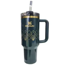 Stanley Vaso Flowstate Quencher H2.0 Tumlber 1.18L c/Pajita Green