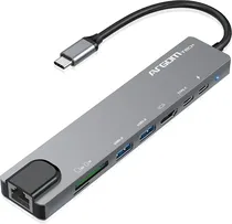 Hub USB-C 8-IN-1 Argom ARG-UB-0093 2PORT
