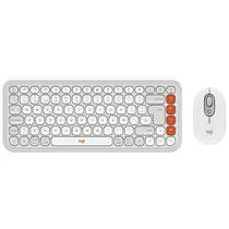 Teclado Logitech + Mouse Pop Icon Combo 920-013055 Español - White