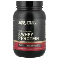 Optimum Nutrition Whey Protein 100% Gold Standard 2LB - Double Rich Chocolate