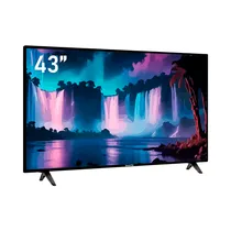 Smart TV Smartfy STV43B - Full HD - HDMI/USB - 2 Controles - Android 14 - 43"