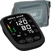 Medidor de Pressão Mega Star HT568G para Braço - Preto