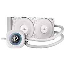 Water Cooler para Procesador Corsair Nautilus 240 RS LCD 240MM - Blanco (CW-9061032-WW)