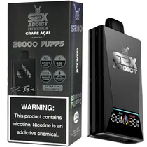 Vaper Descartavel Sex Addict S280 Grape Acai 28000 Puffs