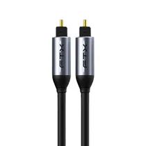 Cabo Optico 1M FTX AV380-P04GN-S1, Toslink Hifi Premium, Preto