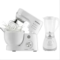 Kit Batedeira Mondial BP-03-W 220V + Liquidificador L-550-W Easy Power 220V