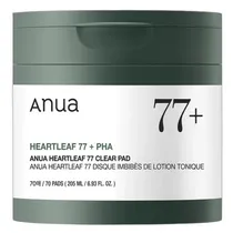 Tonico Facial Anua Heartleaf 77+ Pha Clear Pad 77(70UNI)205ML(730559)