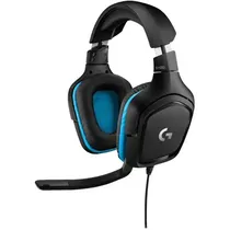 Fone Logitech G432 Gaming 7.1 Preto 981-000769