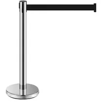 Pedestal Organizador Separador de Fila c/Fita Retr Fita Retratil