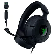 Headset Gamer Razer Kraken V4 X Som Surround 7.1 Chroma RGB Preto - RZ04-05180100-R3U1
