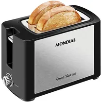 Torradeira Mondial Smart Toast Inox T-13 com 800W/127V - Prata