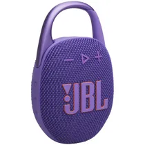 Speaker JBL Clip 5 - Bluetooth - 7W - À Prova D'Água - Roxo