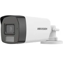 CCTV Hikvision Cam Bullet DS-2CE17D0T-LFS Dual Light Audio 2.8MM/ Mic/ 40MTS Ir/ 1080P/ Ext