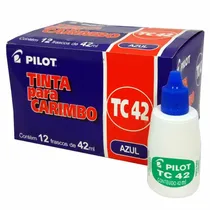 Tinta p/Almohadilla Pilot Perm. Azul
