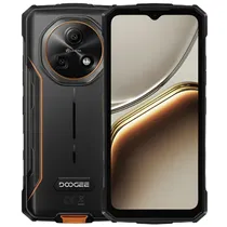 Cel Doogee Fire 7 6GB+128GB 5G Preto Laranja