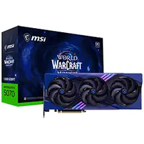 Placa de Vídeo MSI World Of Warcraft Midnight Void Edition Oc 12GB Geforce RTX5070 GDDR7 - 912-V532-259