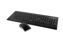 Klip Teclado + Mouse KCK-265E Wireless Slim Ingles Negro