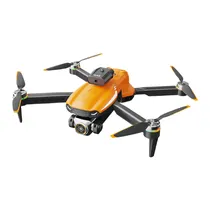 Drone GPS Aerial Photography S9HP / HD Camera / GPS / 1X Bateria com Controle Remoto com Tela - Laranja